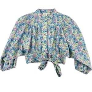 LoveShackFancy Trsite Crop Top SZ XS